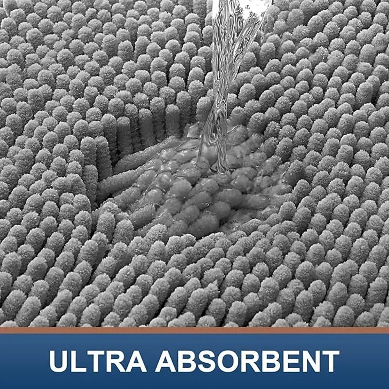 Dog Doormats for Muddy Paws Absorbent Non-slip Washable Mat Anti-slip Quick-drying Microfiber Mud Mat Pet Accessories