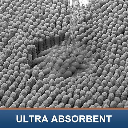 Dog Doormats for Muddy Paws Absorbent Non-slip Washable Mat Anti-slip Quick-drying Microfiber Mud Mat Pet Accessories