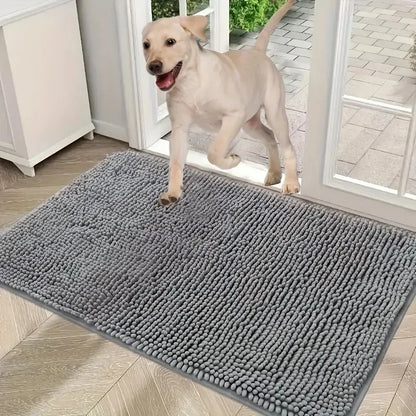 Pet Dog House Cat Doormats for Muddy Paws Absorbent Washable Mat Anti-slip 60x90 Quick-Drying Mat Pet Sleep Dog Accessories New