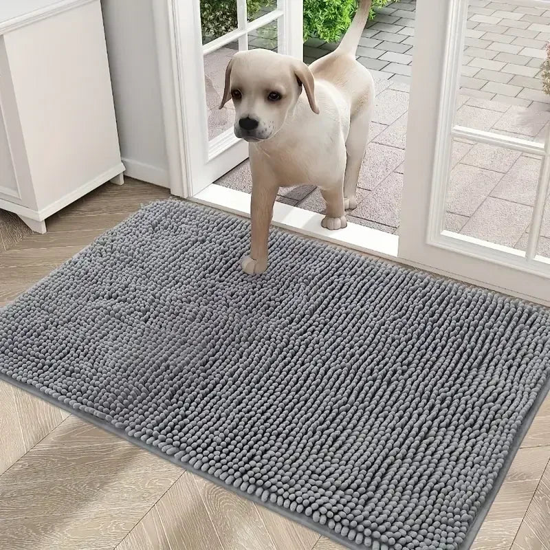 Pet Dog House Cat Doormats for Muddy Paws Absorbent Washable Mat Anti-slip 60x90 Quick-Drying Mat Pet Sleep Dog Accessories New